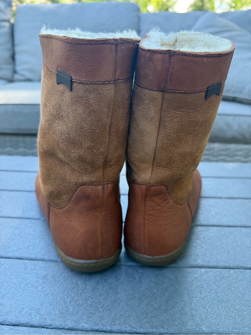 Camper Peu Suede Cami Leather Boots Minimalist Chic Barefoot Walking Scandi Girl - Picture 3 of 9